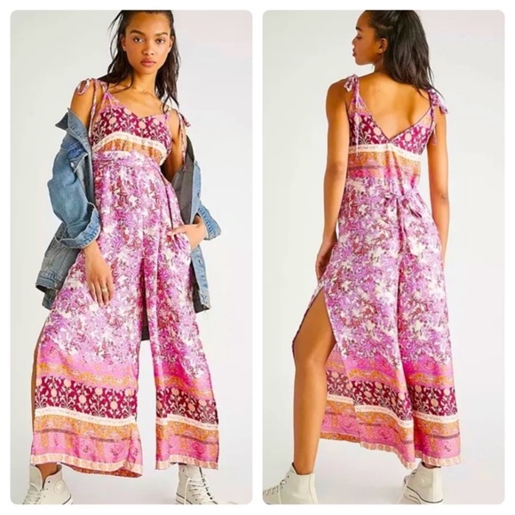 Free People Leona Jumpsuit New Size Small